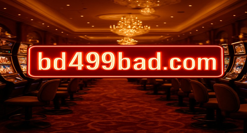 499bad অনলাইন গেমিং প্ল্যাটফর্মের ইন্টারফেস